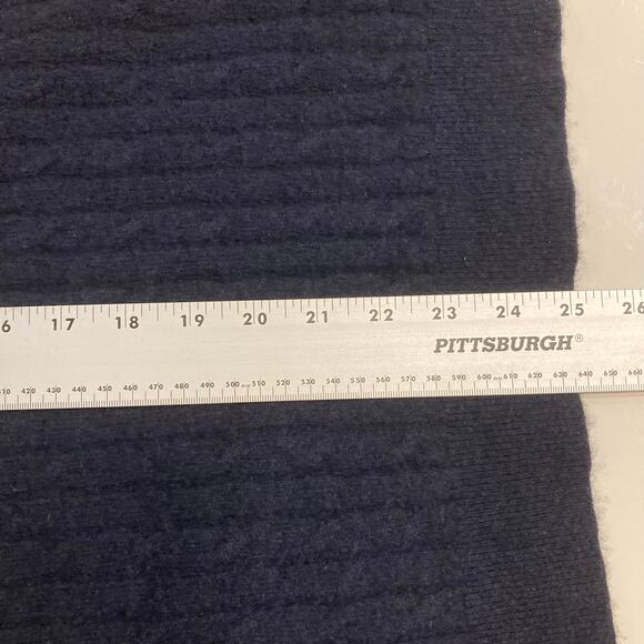 Nwot ABERCROMBIE&FITCH Sweater Women L Cashmere Cable-Knit Long-Sleeve - Picture 6 of 7